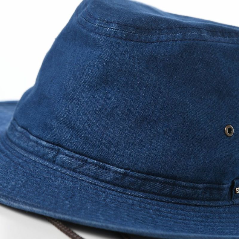 ステットソンのアウトドアハット COOL MAX DENIM HAT（クールマックス デニムハット） SE768 ブルー