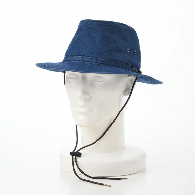 ステットソンのアウトドアハット COOL MAX DENIM HAT（クールマックス デニムハット） SE768 ブルー