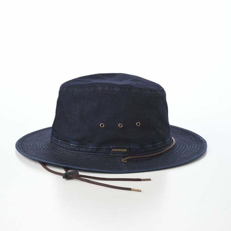 ステットソンのアウトドアハット COOL MAX DENIM HAT（クールマックス デニムハット） SE768 ネイビー