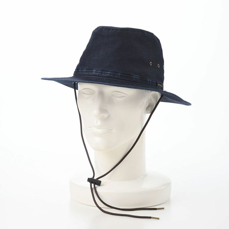 ステットソンのアウトドアハット COOL MAX DENIM HAT（クールマックス デニムハット） SE768 ネイビー