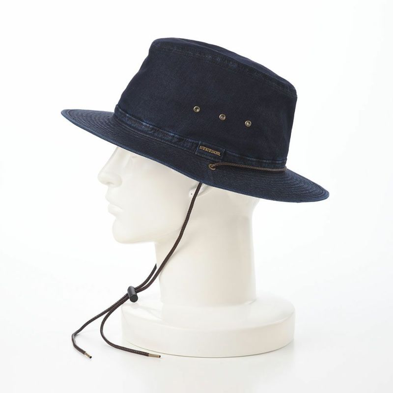 ステットソンのアウトドアハット COOL MAX DENIM HAT（クールマックス デニムハット） SE768 ネイビー