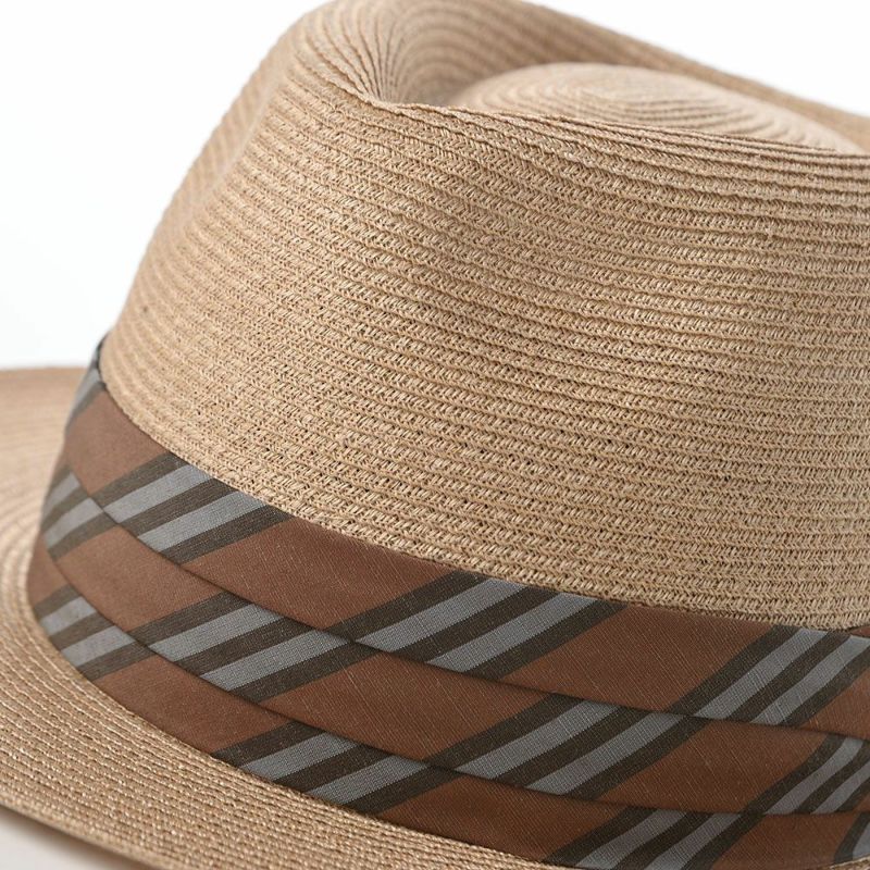 ステットソンのストローハット ABACA BRAID HAT（アバカ ブレードハット） SE770 ベージュ