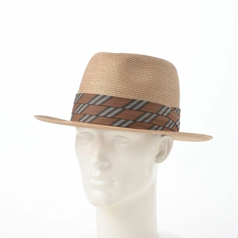 ステットソンのストローハット ABACA BRAID HAT（アバカ ブレードハット） SE770 ベージュ