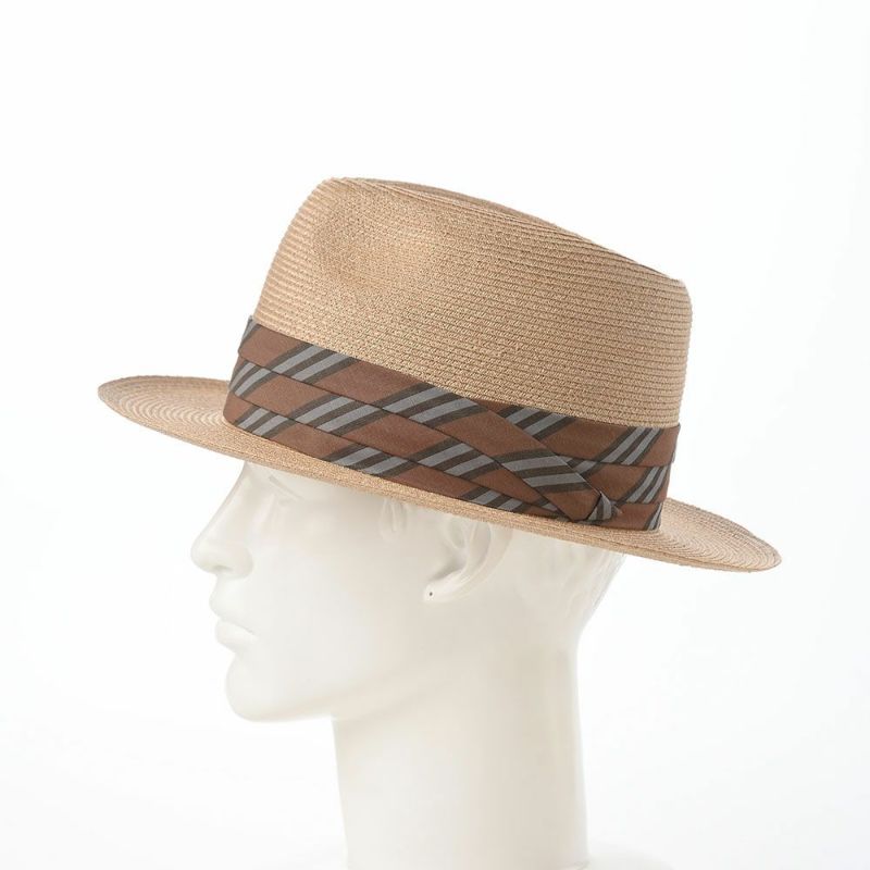 ステットソンのストローハット ABACA BRAID HAT（アバカ ブレードハット） SE770 ベージュ