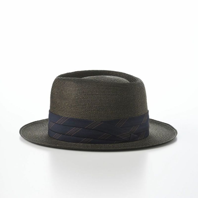 ステットソンのストローハット ABACA BRAID HAT（アバカ ブレードハット） SE770 カーキ