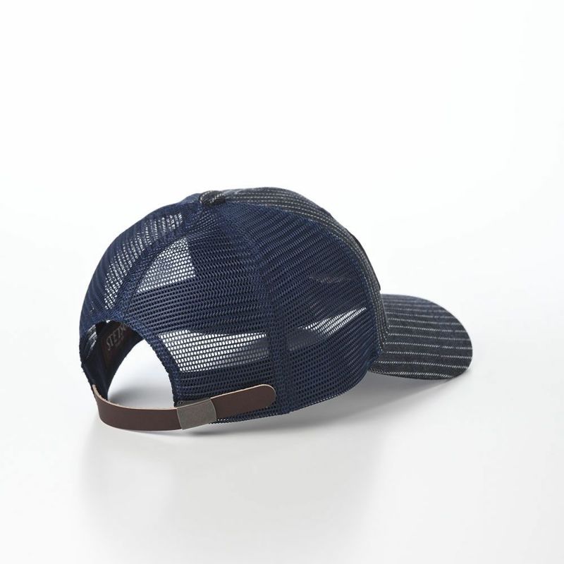 ステットソンのキャップ WASHER DENIM MESH CAP（ワッシャーデニム メッシュキャップ） SE774 ダークネイビー