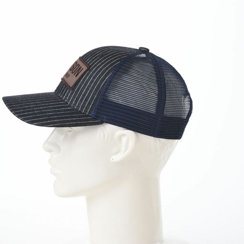 ステットソンのキャップ WASHER DENIM MESH CAP（ワッシャーデニム メッシュキャップ） SE774 ダークネイビー