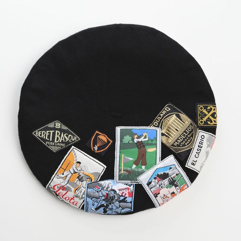 ロレールのベレー帽 MILLESIME（ミレジム）ブラック