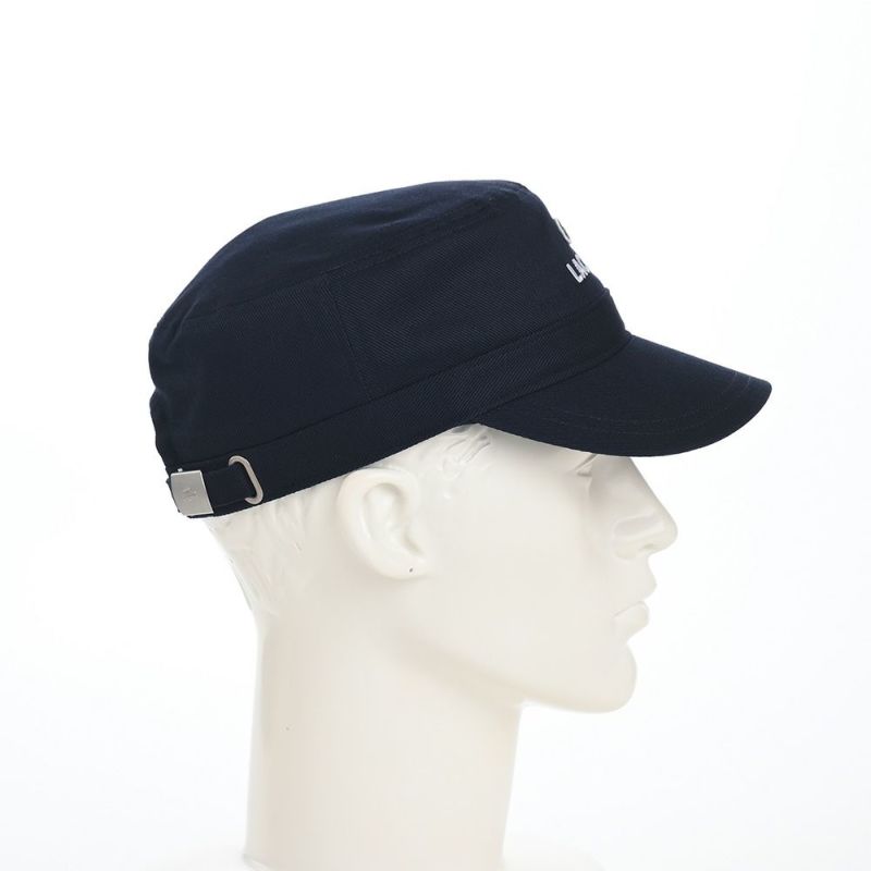 ラコステのワークキャップ LOGO DE GAULLE CAP（ロゴ ドゴールキャップ） L1308 ネイビー