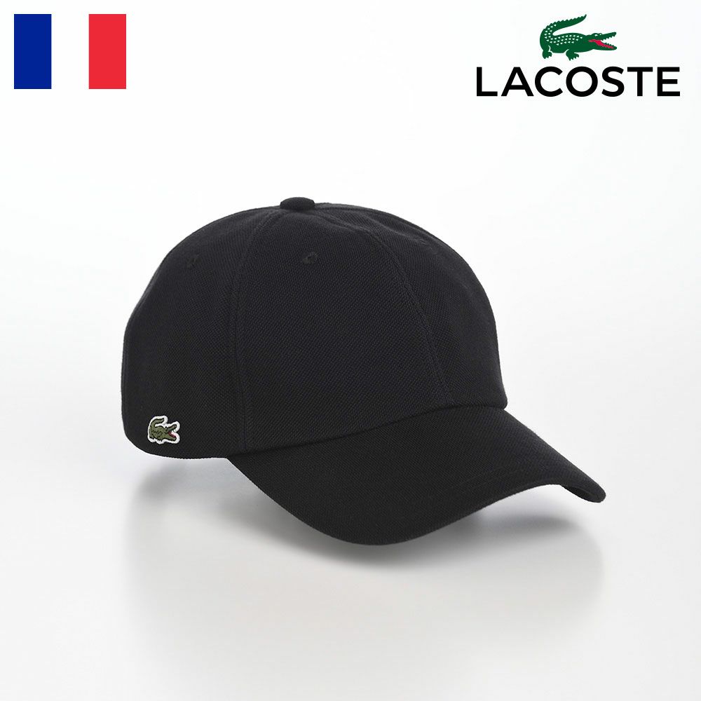 LACOSTE ゴジラ CAP ラコステ キャップ BLACK ゴジラ＋ラコステキャップ（税込1万3200円） - ゴジラ×ラコステの