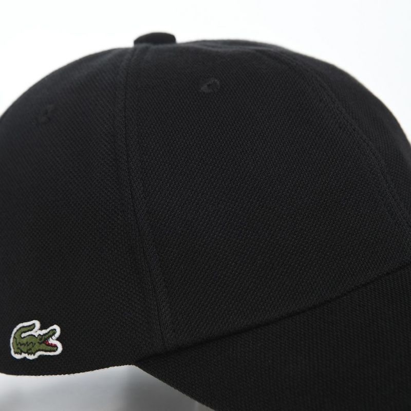 ラコステのキャップ KANOKO CAP（カノコ キャップ） L1310 ブラック