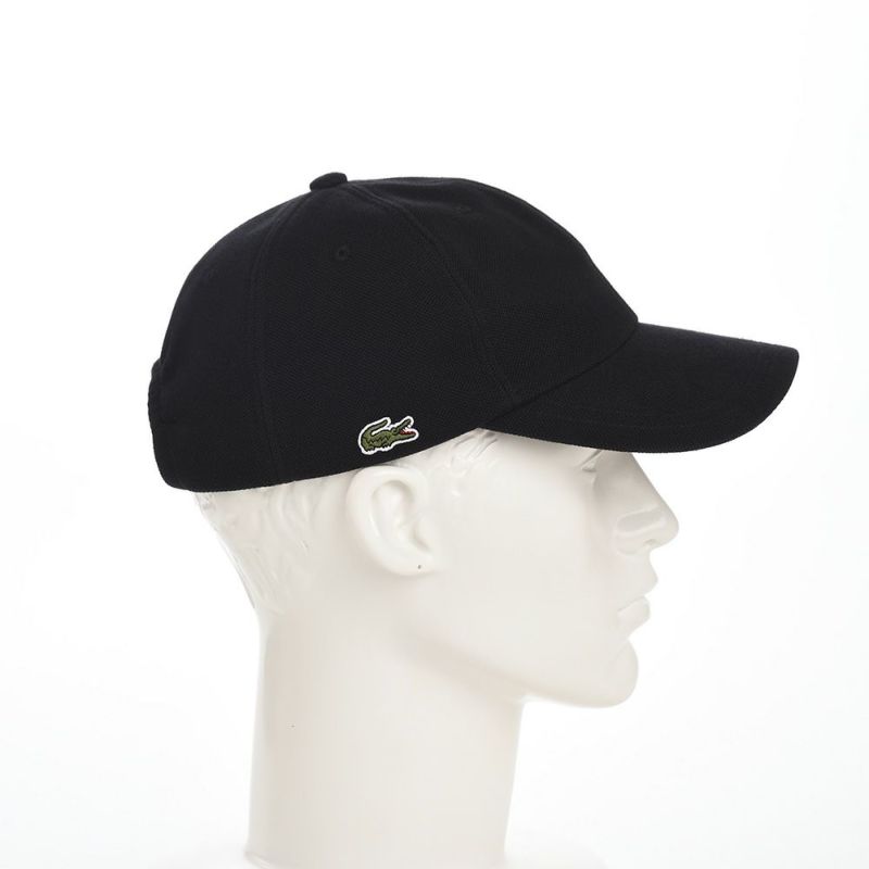 ラコステのキャップ KANOKO CAP（カノコ キャップ） L1310 ブラック