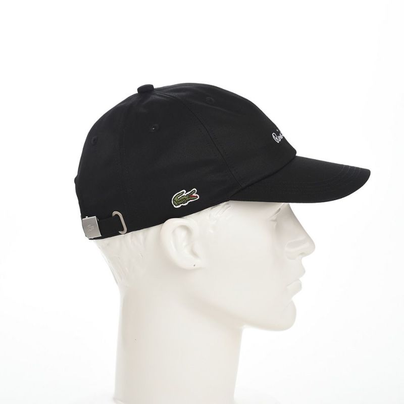 ラコステのキャップ RENE CAP（ルネ キャップ） L7132 ブラック