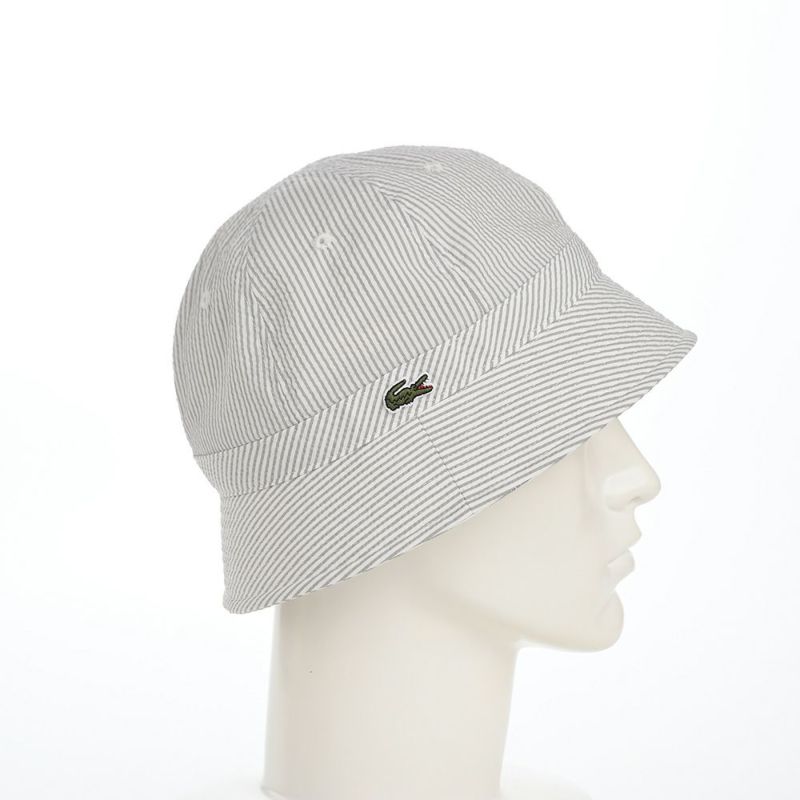 ラコステのメトロハット SEERSUCKER METRO HAT（シアーサッカー メトロハット） L1300 ベージュ