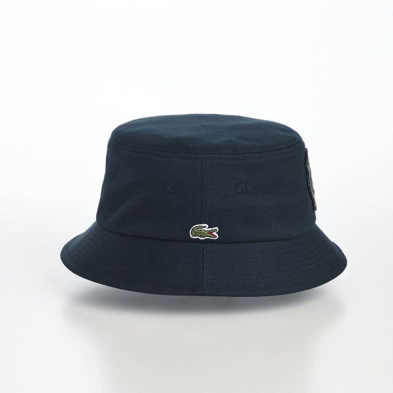 ラコステのバケットハット EMBLEM BUCKET HAT（エンブレム バケットハット） L1302 ネイビー