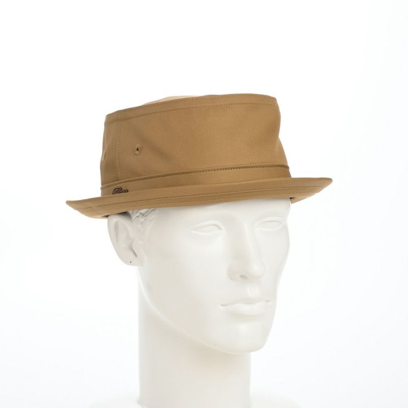 ラコステのポークパイハット TWILL PORKPIE HAT（ツイル ポークパイハット） L1314 ベージュ