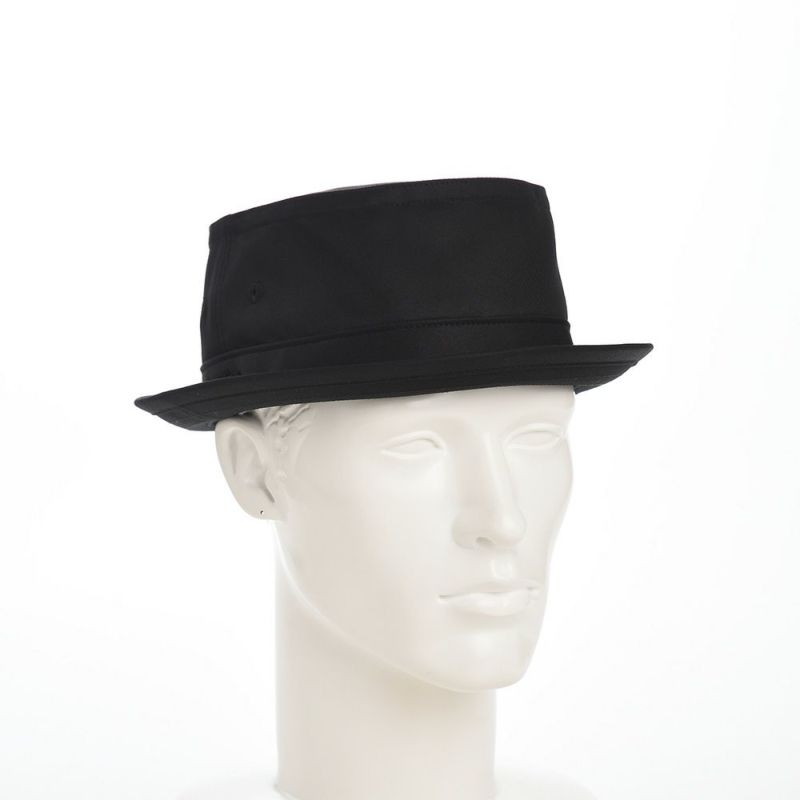 ラコステのポークパイハット TWILL PORKPIE HAT（ツイル ポークパイハット） L1314 ブラック