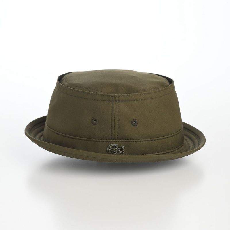 ラコステのポークパイハット TWILL PORKPIE HAT（ツイル ポークパイハット） L1314 カーキ