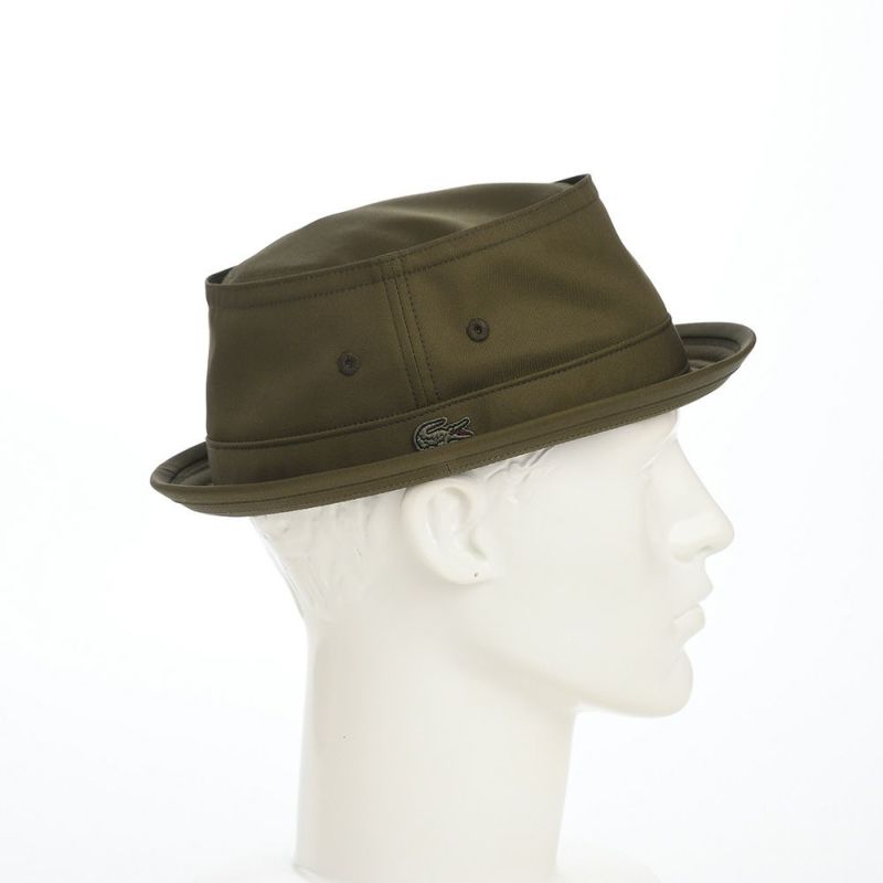 ラコステのポークパイハット TWILL PORKPIE HAT（ツイル ポークパイハット） L1314 カーキ