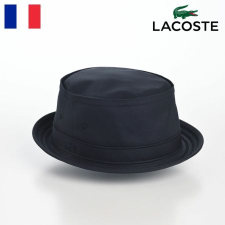 ラコステのポークパイハット TWILL PORKPIE HAT（ツイル ポークパイハット） L1314 ネイビー