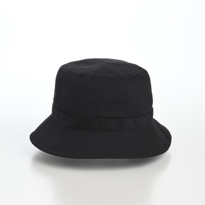 ラコステのバケットハット WASHED LOGO BUCKET HAT（ウォッシュドロゴ バケットハット） L1317 ブラック