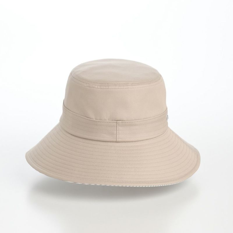 ラコステのバケットハット BASIC LONG BRIM HAT（ベーシック ロングブリム ハット） L7135 ベージュ