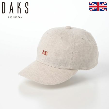 ダックスのキャップ Cap Linen Chambray（キャップ リネンシャンブレー） D1817 ベージュ