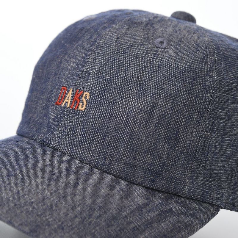 ダックスのキャップ Cap Linen Chambray（キャップ リネンシャンブレー） D1817 ネイビー