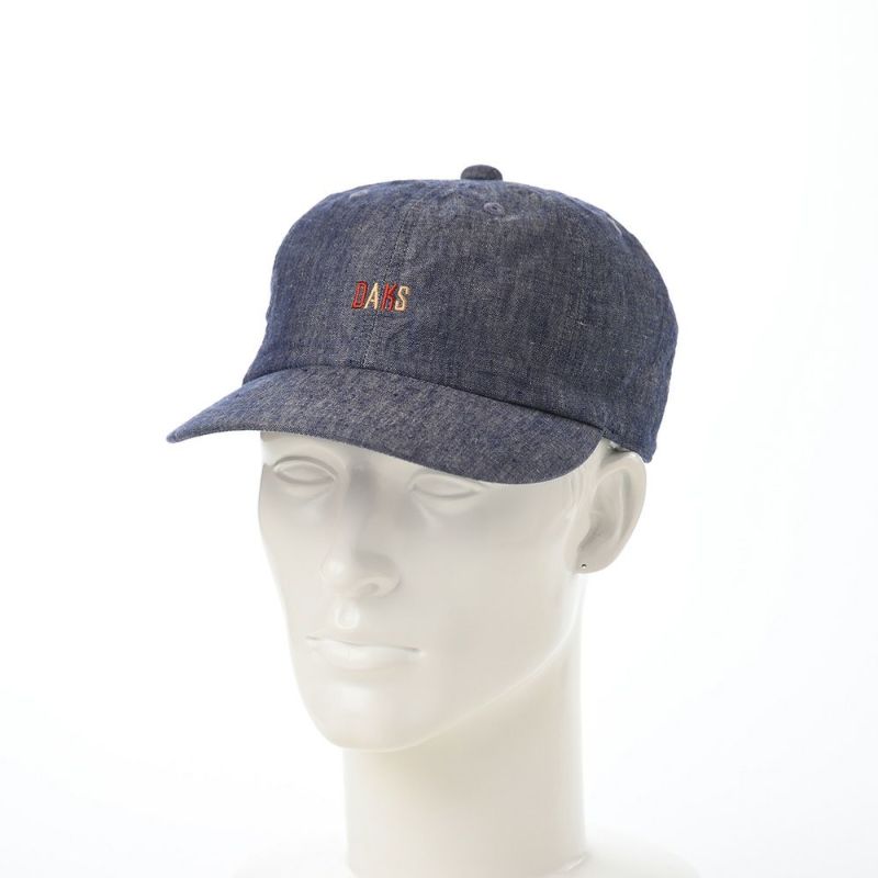 ダックスのキャップ Cap Linen Chambray（キャップ リネンシャンブレー） D1817 ネイビー