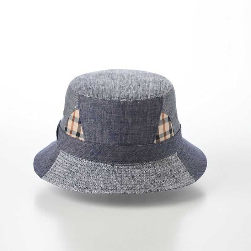 ダックスのバケットハット Hat Pattern Patchwork（ハット パターン パッチワーク） D1821 ネイビー