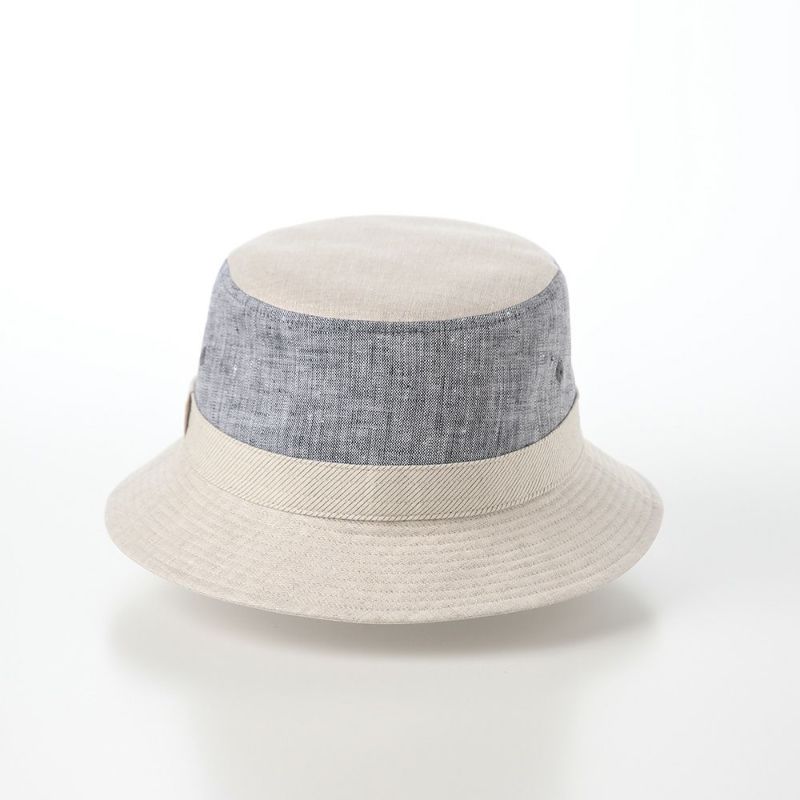 ダックスのバケットハット Hat Combi Linen（ハット コンビリネン） D1822 ベージュ