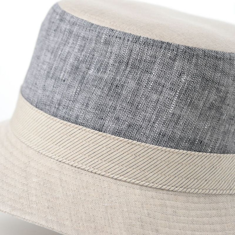 ダックスのバケットハット Hat Combi Linen（ハット コンビリネン） D1822 ベージュ