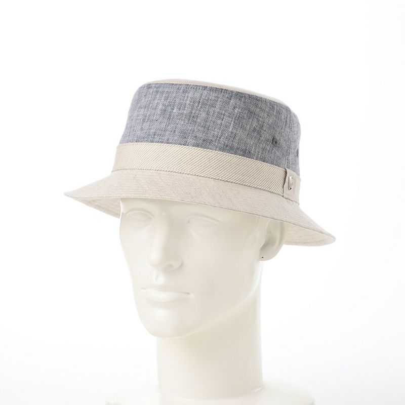 ダックスのバケットハット Hat Combi Linen（ハット コンビリネン） D1822 ベージュ