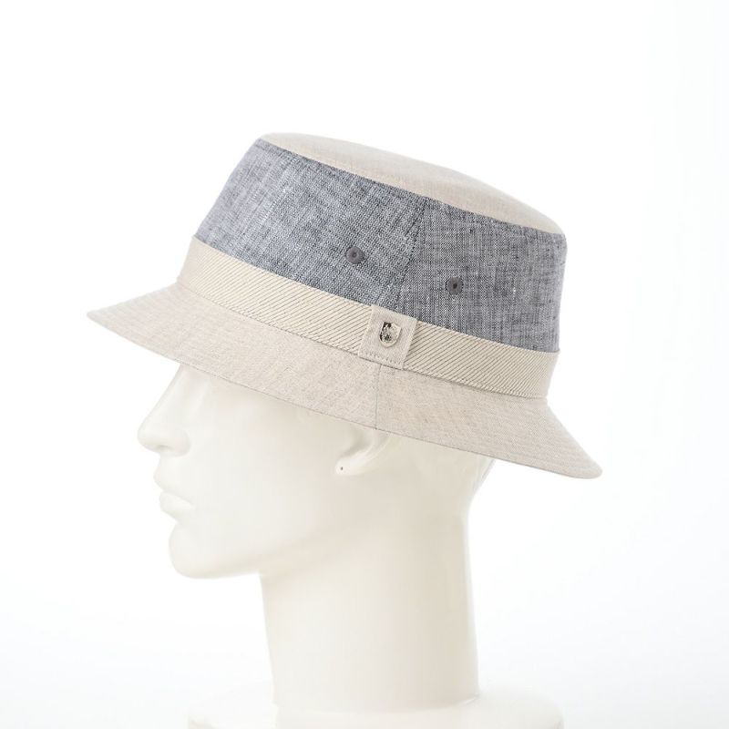 ダックスのバケットハット Hat Combi Linen（ハット コンビリネン） D1822 ベージュ