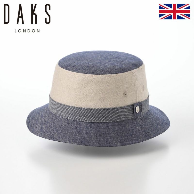 ダックス バケットハット Hat Combi Linen（ハット コンビリネン