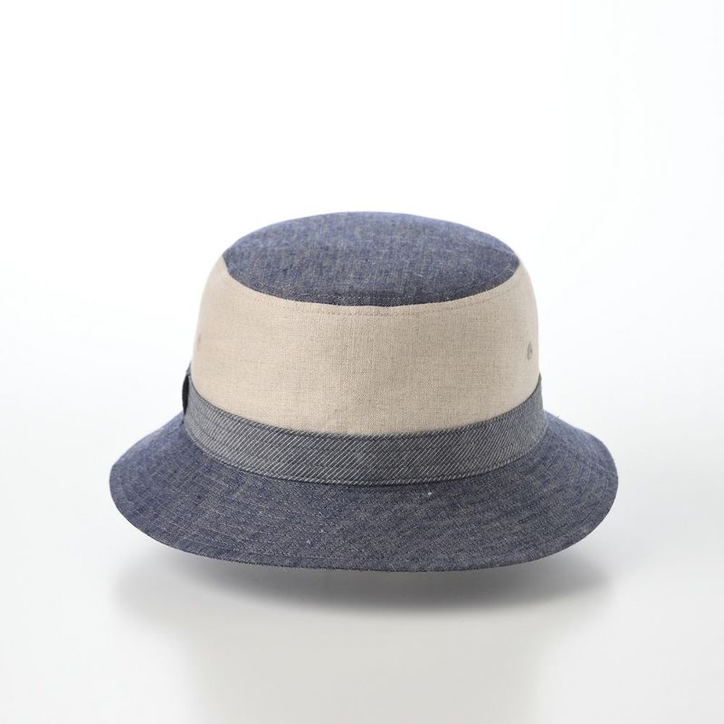 ダックスのバケットハット Hat Combi Linen（ハット コンビリネン） D1822 ネイビー