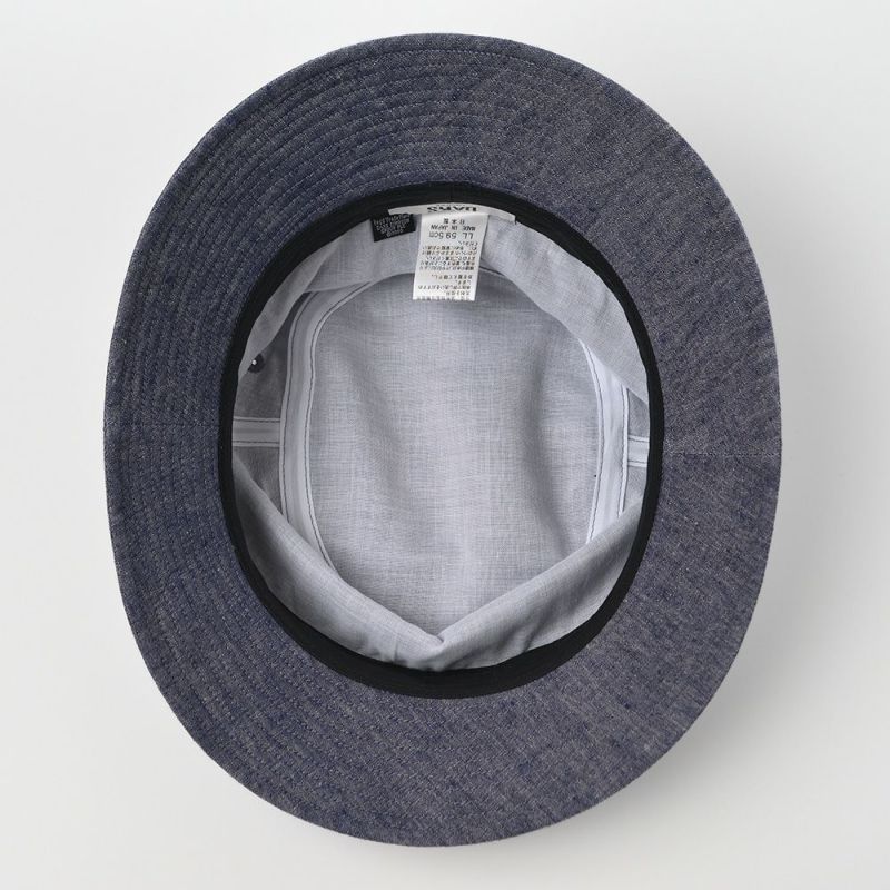 ダックスのサファリハット Hat Linen Chambray（ハット リネンシャンブレー） D1831 ネイビー