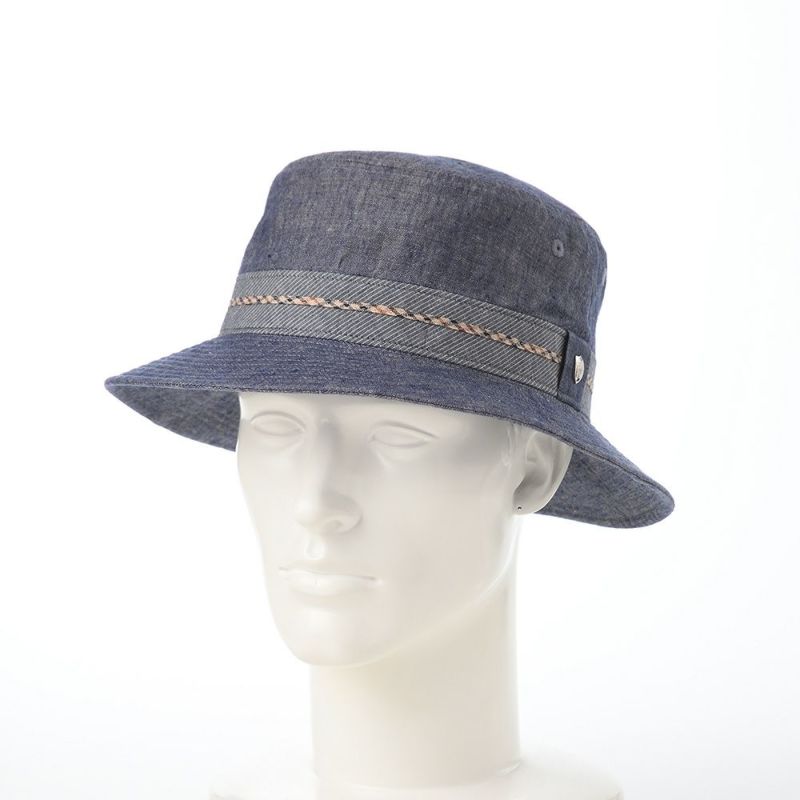 ダックスのサファリハット Hat Linen Chambray（ハット リネンシャンブレー） D1831 ネイビー