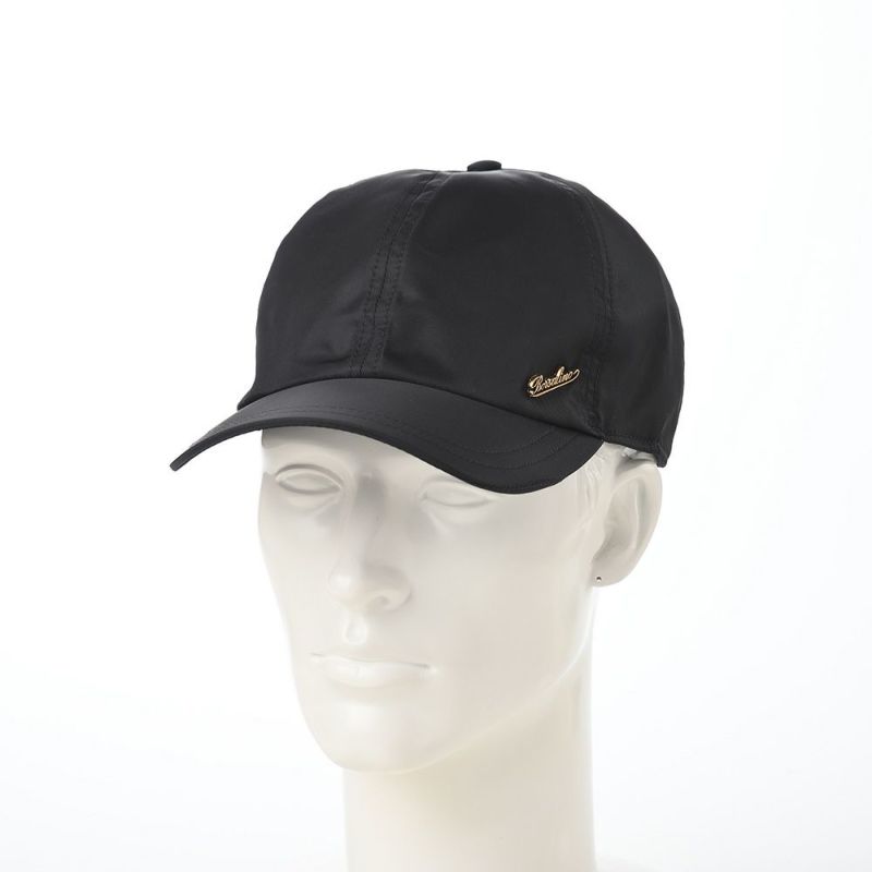 ボルサリーノのキャップ Baseball Cap Hiker Rain （ベイスボールキャップ ハイカーレイン） B95174 ブラック