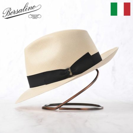 正規品安いボルサリーノ Borsalino 140270 モンテクリスティ オプティモ ワイド パナマハット (61) 新品 イタリア製 麦わら帽子