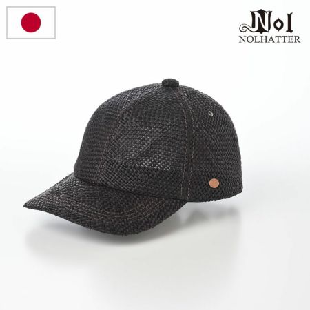 ノルのキャップ Panama cap（パナマ キャップ） ブラック