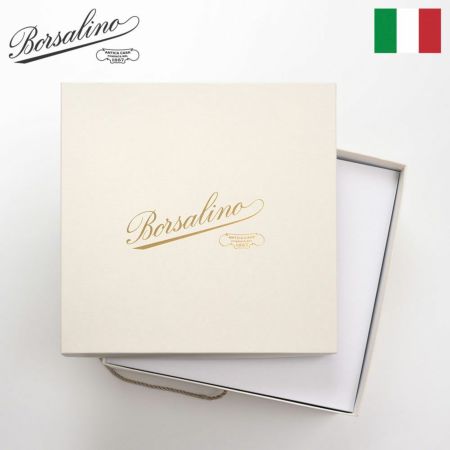 ボルサリーノの帽子用品 【Borsalino】ハット収納箱（白）