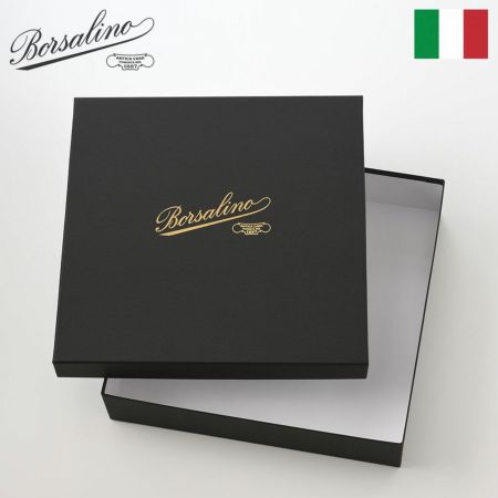 ボルサリーノの帽子用品 【Borsalino】収納箱　小（黒）
