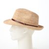 マローネのラフィアハット Rollable Raffia Hat（ローラブル ラフィアハット）  ブラウン