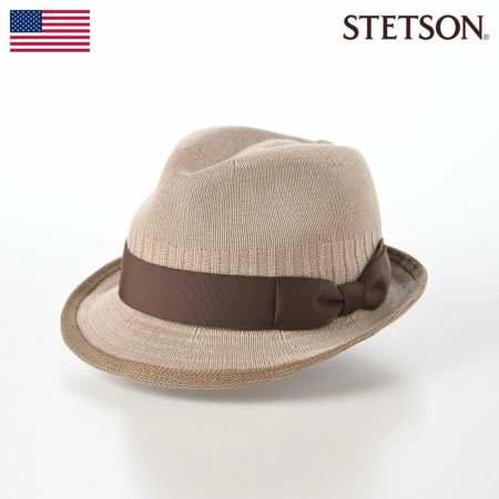 ステットソンのソフトハット SILK THERMO PIPING HAT（シルクサーモ パイピング ハット） SE761 ベージュ