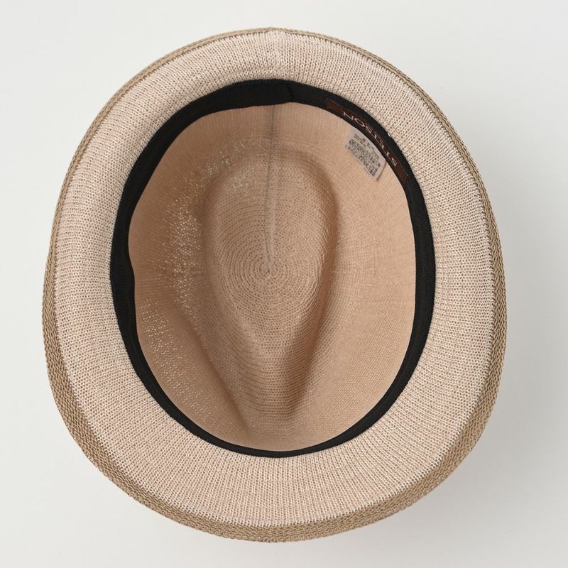 ステットソンのソフトハット SILK THERMO PIPING HAT（シルクサーモ パイピング ハット） SE761 ベージュ