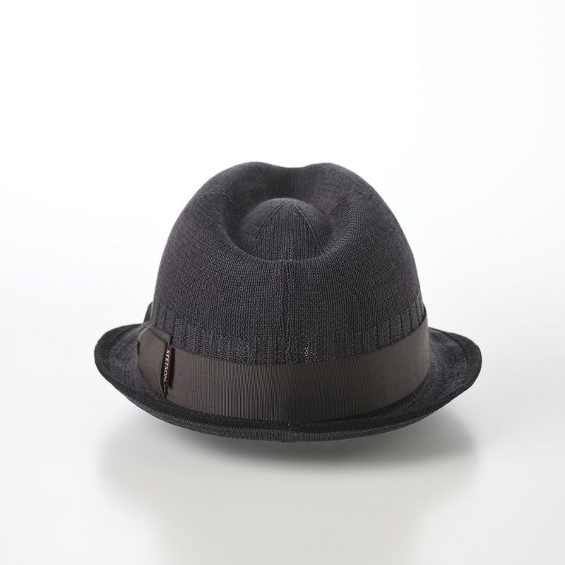 ステットソンのソフトハット SILK THERMO PIPING HAT（シルクサーモ パイピング ハット） SE761 チャコール