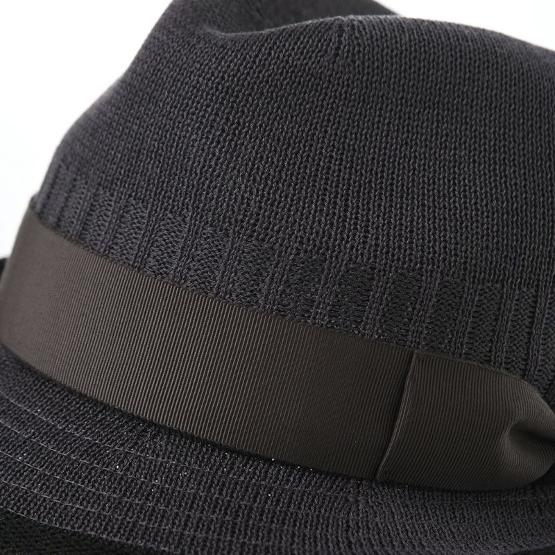 ステットソンのソフトハット SILK THERMO PIPING HAT（シルクサーモ パイピング ハット） SE761 チャコール