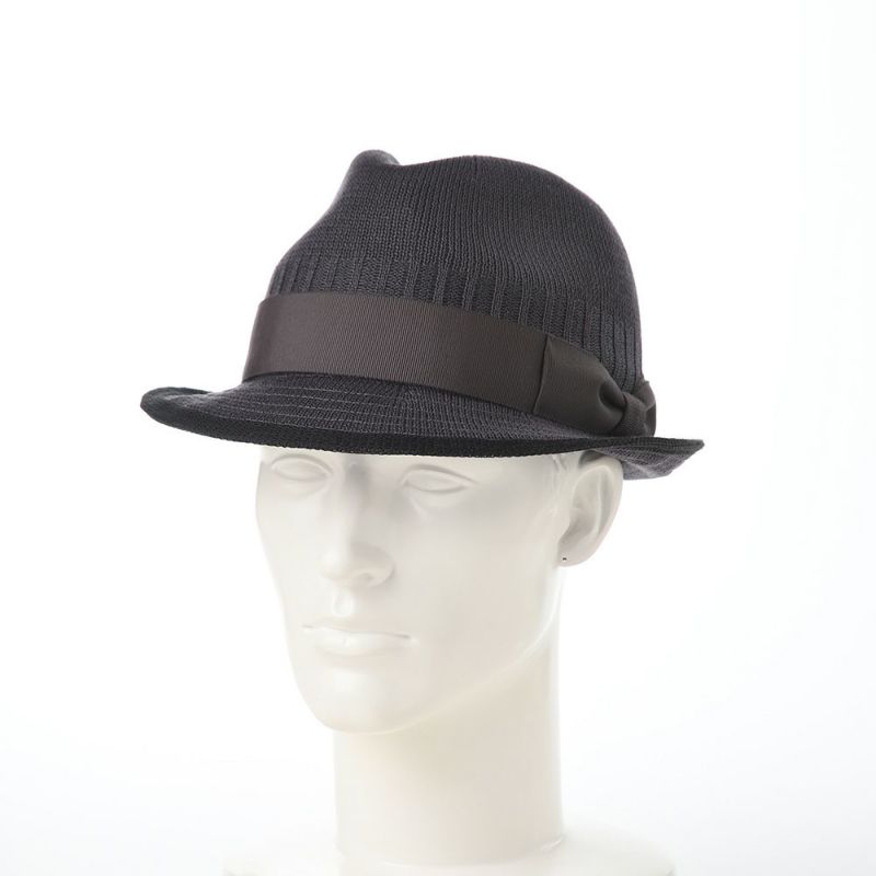 ステットソンのソフトハット SILK THERMO PIPING HAT（シルクサーモ パイピング ハット） SE761 チャコール