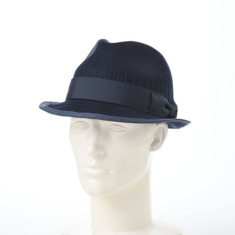 ステットソンのソフトハット SILK THERMO PIPING HAT（シルクサーモ パイピング ハット） SE761 ネイビー